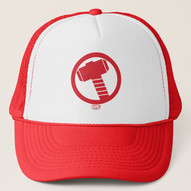 Mighty Thor Logo Trucker Hat (Front)