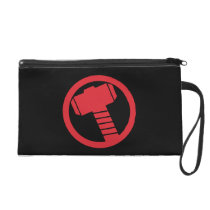 Mighty Thor Logo Wristlet