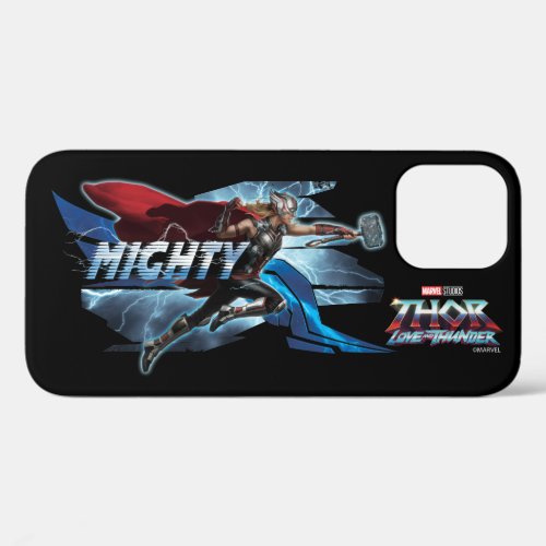 Mighty Thor Mjlnir Rush Graphic iPhone 12 Case