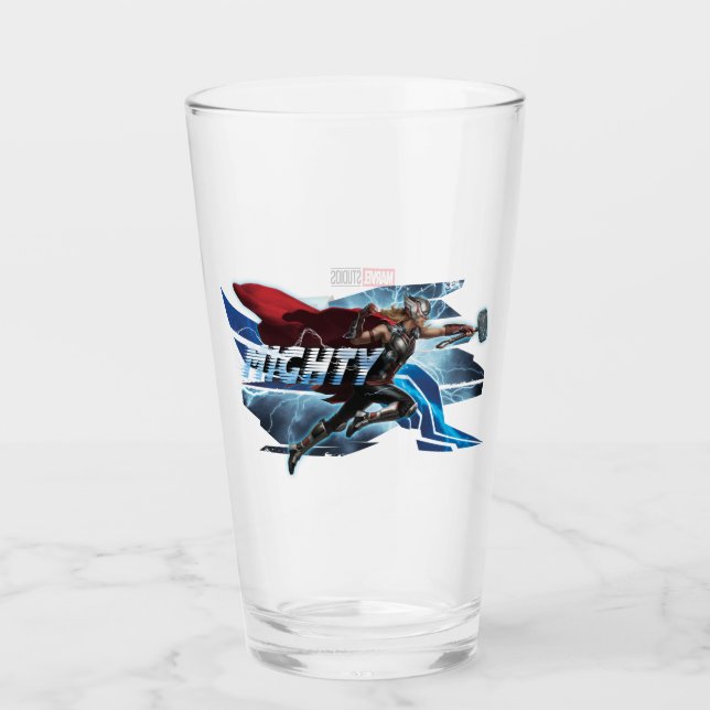 Mighty Thor Mjölnir Rush Graphic Glass (Front)