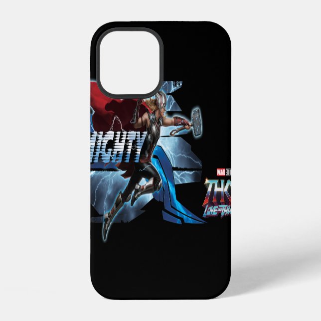 Mighty Thor Mjölnir Rush Graphic Iphone Case (Back)