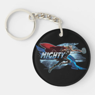 Mighty Thor Mjölnir Rush Graphic Keychain