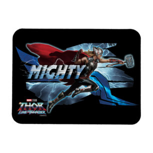 Mighty Thor Mjölnir Rush Graphic Magnet