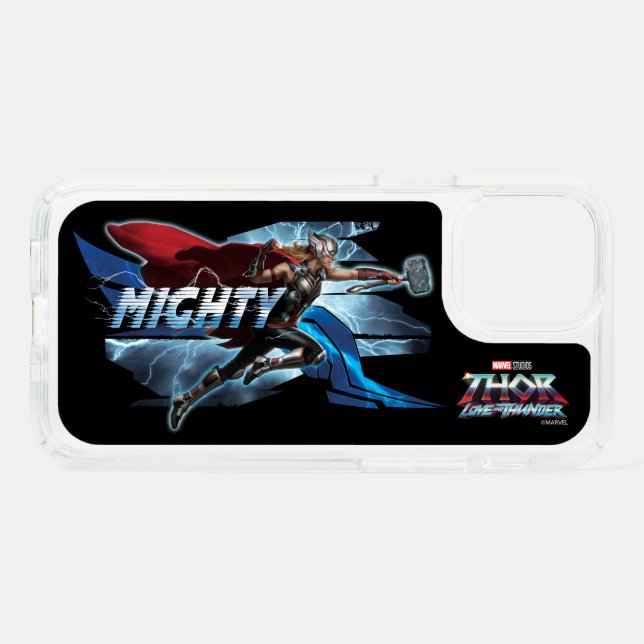 Mighty Thor Mjölnir Rush Graphic Speck iPhone 12 Case (Front Horizontal)