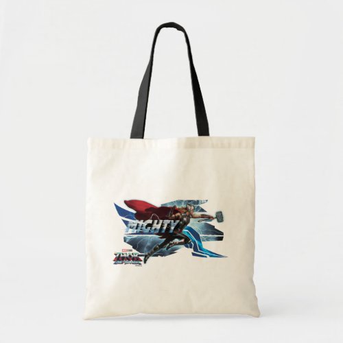 Mighty Thor Mjlnir Rush Graphic Tote Bag