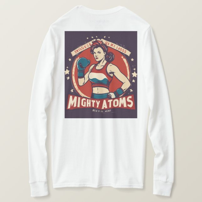 "Mighty Warrior Girl" T-Shirt (Design Back)