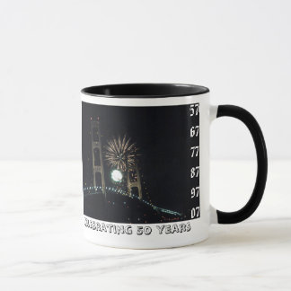 MightyMac_00, 57 67 77 87 97 07, Celebrating 50... Mug