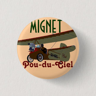 Mignet Pou-du-Ciel KRS Pinback Button