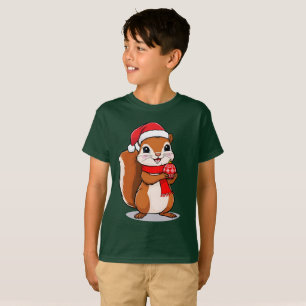 Mignon Christmas squirrel T-Shirt