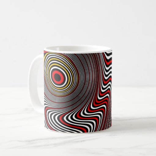 Migraine Aura Optical Illusion Coffee Mug Zazzle