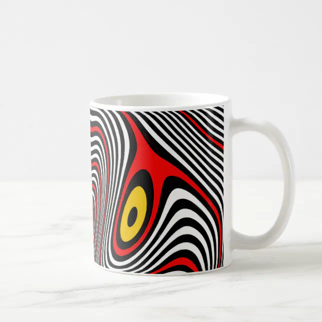 Migraine Aura Optical Illusion Coffee Mug Zazzle