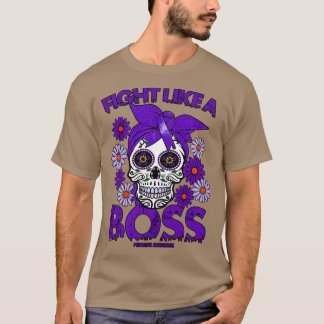 Migraine Awareness fight like a boss T-Shirt