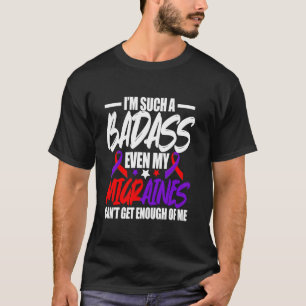 Migraine Awareness & Headache Support Migraine War T-Shirt