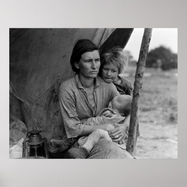 Migrant Mother alternative version Poster (Front)