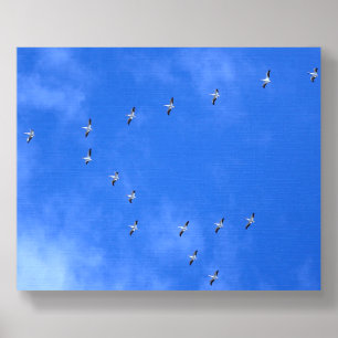 Migrating Birds Foam Core Photo Tile