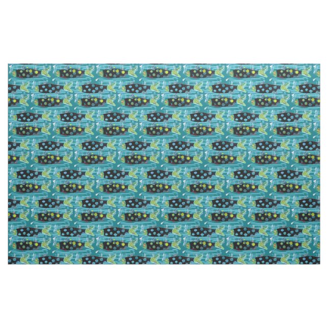 migrating fish #2 Thunder_Cove any color Fabric (Fat Quarter)