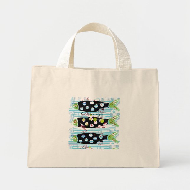 Migrating fish Thunder_Cove  Mini Tote Bag (Front)