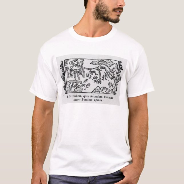 Migration of lemmings T-Shirt (Front)