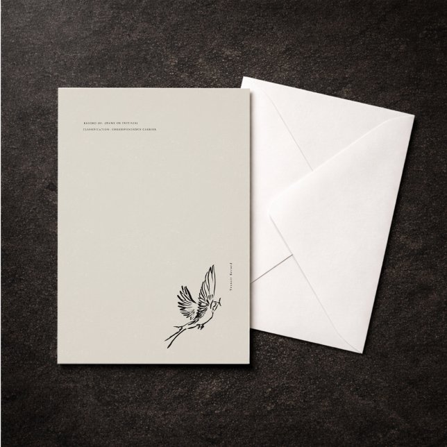 Migratory Swallow- Introvert Vintage Flat Card (Creator Uploaded)