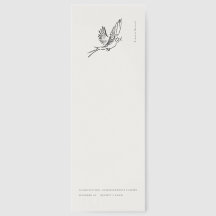Migratory Swallow- Naturalist Menagerie Bookmark