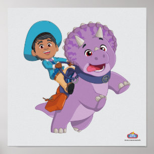 Miguel and Tango Dino Ranch Poster