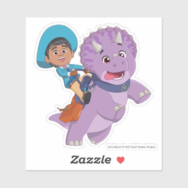 Miguel and Tango | Dino Ranch Sticker (Sheet)