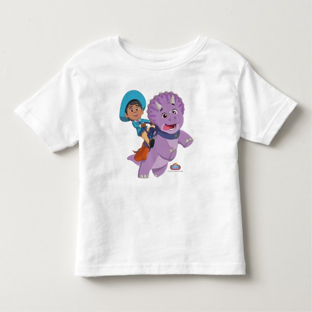 Miguel and Tango | Dino Ranch Toddler T-shirt (Front)