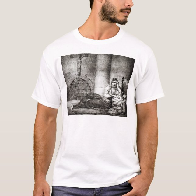 Miguel de Cervantes Saavedra T-Shirt (Front)