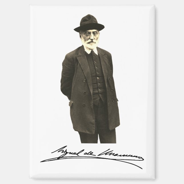 Miguel de Unamuno Magnet (Front)