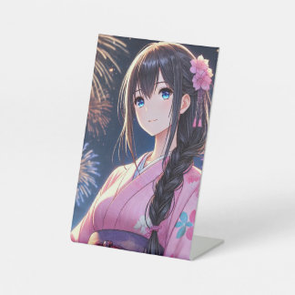 Miharu Pedestal Sign