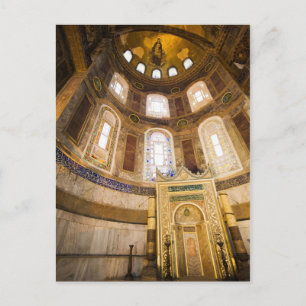 Mihrab in the Hagia Sophia Postcard
