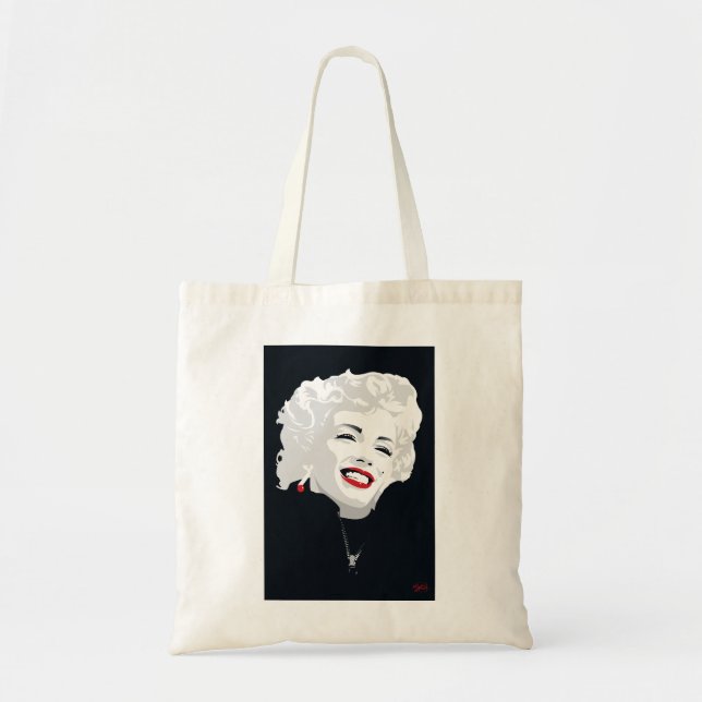 MIK05BW Miki Marilyn.tif Tote Bag (Front)