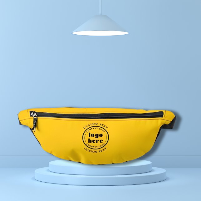  Mikado Yellow Company Logo Business Promotion Fanny Pack (Creator Uploaded)