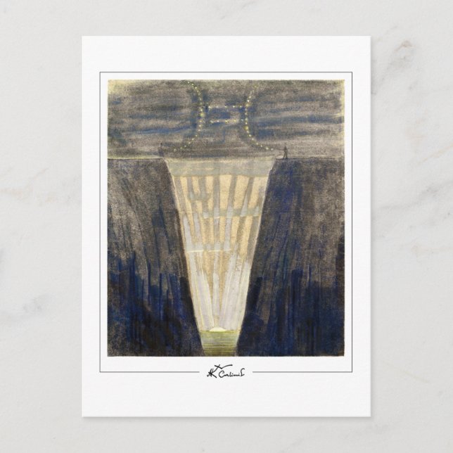 Mikalojus Konstantinas Ciurlionis #242 - Fine A… Postcard (Front)