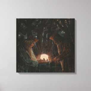 Mikalojus Konstantinas Ciurlionis Fairty Tale of K Canvas Print