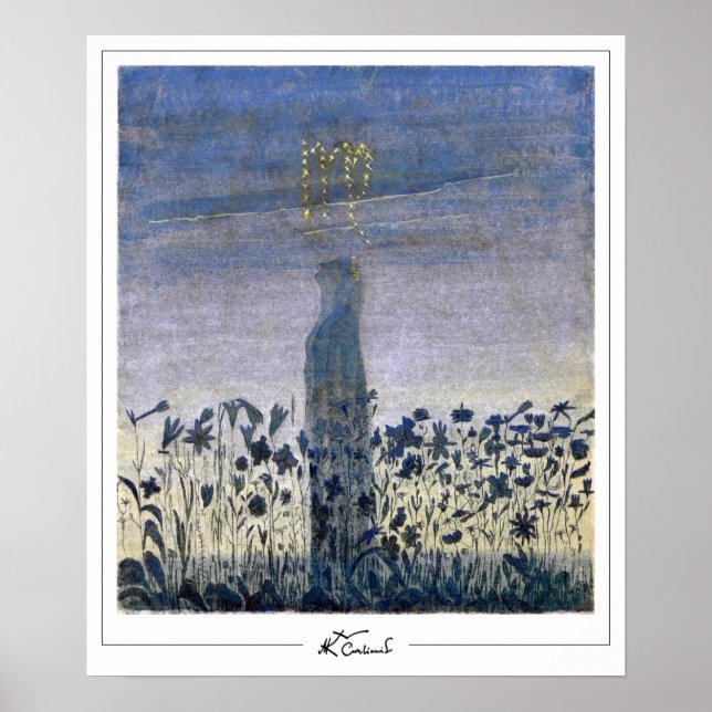 Mikalojus Konstantinas Ciurlionis Zedign Art Post. Poster (Front)