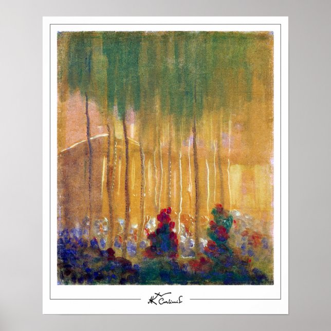 Mikalojus Konstantinas Ciurlionis Zedign Art Post… Poster (Front)