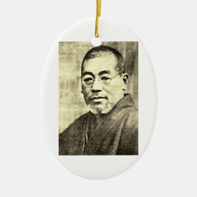 Mikao Usui Ceramic Ornament (Front)