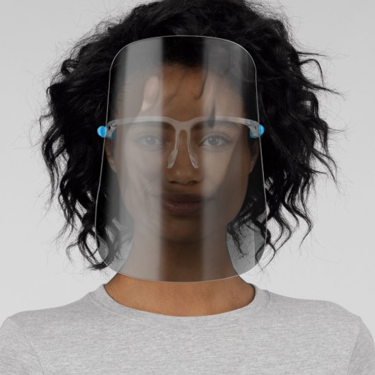 MIKAYLA'S GIANT FOOT FACE SHIELD (Insitu)