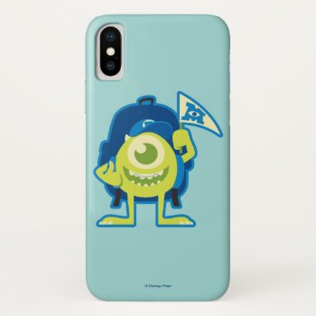 Mike 2 Iphone X Case by disneypixarmonsters at Zazzle