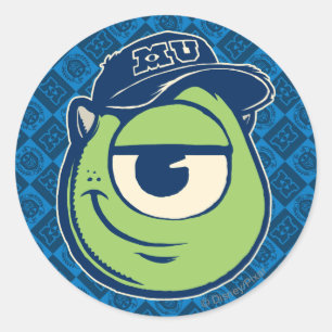 Mike 4 classic round sticker