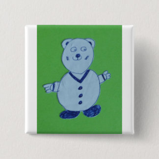 Mike 5.1 cm (2") Square Badge Button