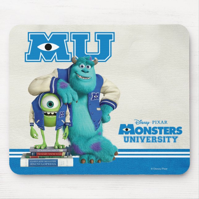 Mike and Sulley MU Mouse Pad (Front)