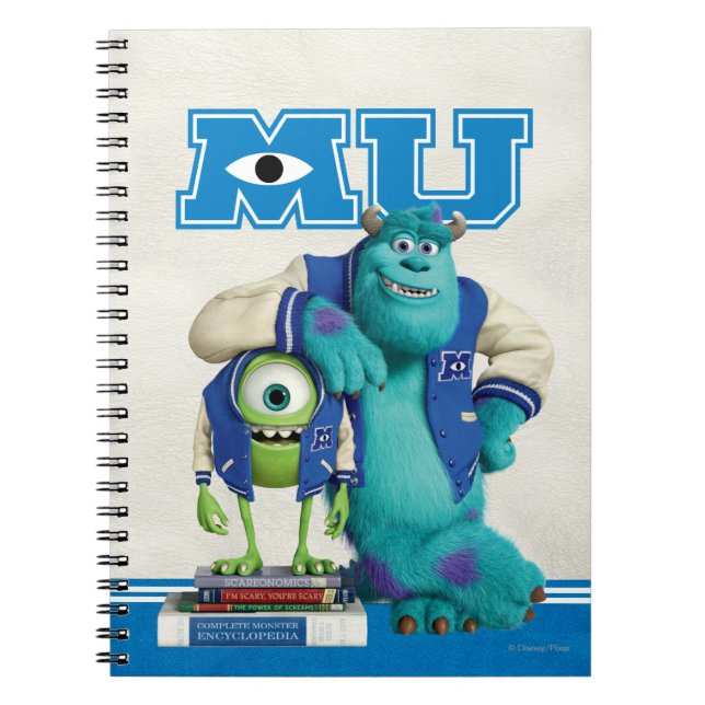 Mike and Sulley MU Notebook (Front)