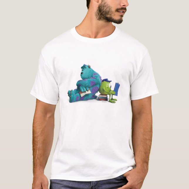 Mike and Sulley Reading T-Shirt (Front)