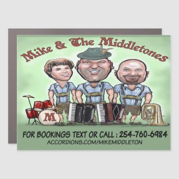 Mike And The Middletones Car Magnet by FunGraphix at Zazzle