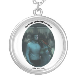 Mike And Tygla Silver Plated Necklace