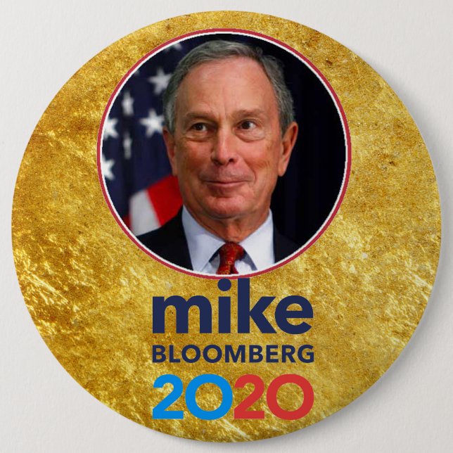 mike BLOOMBERG 2020 Button (Front)