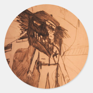 MIKE CORONA CLASSIC ROUND STICKER