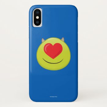 Mike Emoji Iphone X Case by disneypixarmonsters at Zazzle